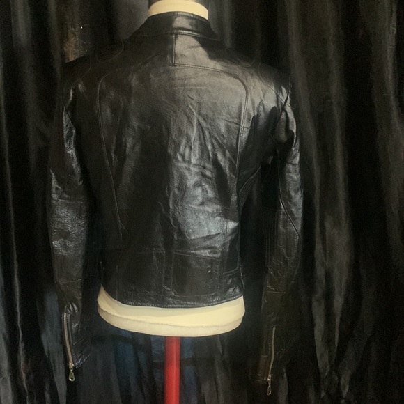Wilson’s womens leather motorcycle jacket - Picture 2 of 12